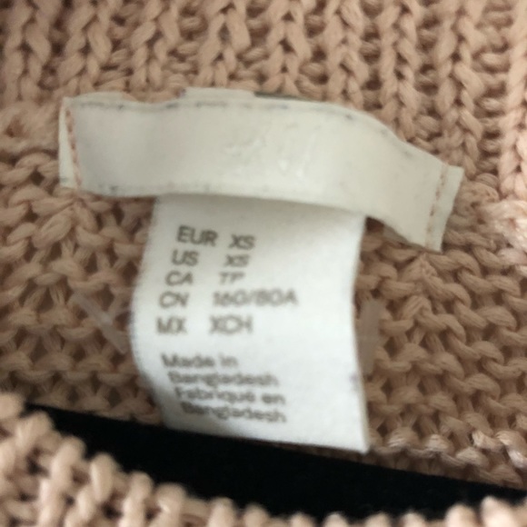 H&M - Blush Pink Knit Top - Picture 3 of 3